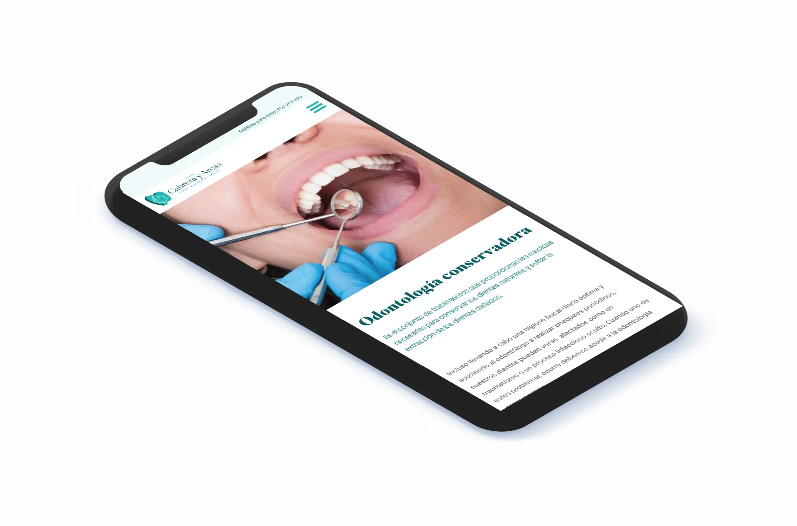 Proyecto de diseño web, identidad visual y comunicación para clínica dental, maxilofacial y estética, desde Almería (España) y Santiago de Chile