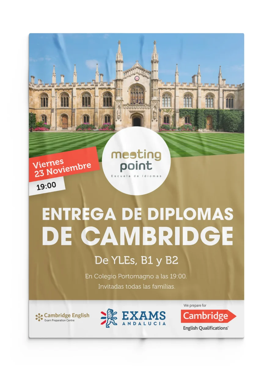 Diseño de paginas web, identidad visual, redes sociales, logotipo y comunicación para academia de clases de inglés en Roquetas (Almería)